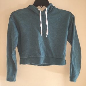 Cropped Sweatshirt💚🖤